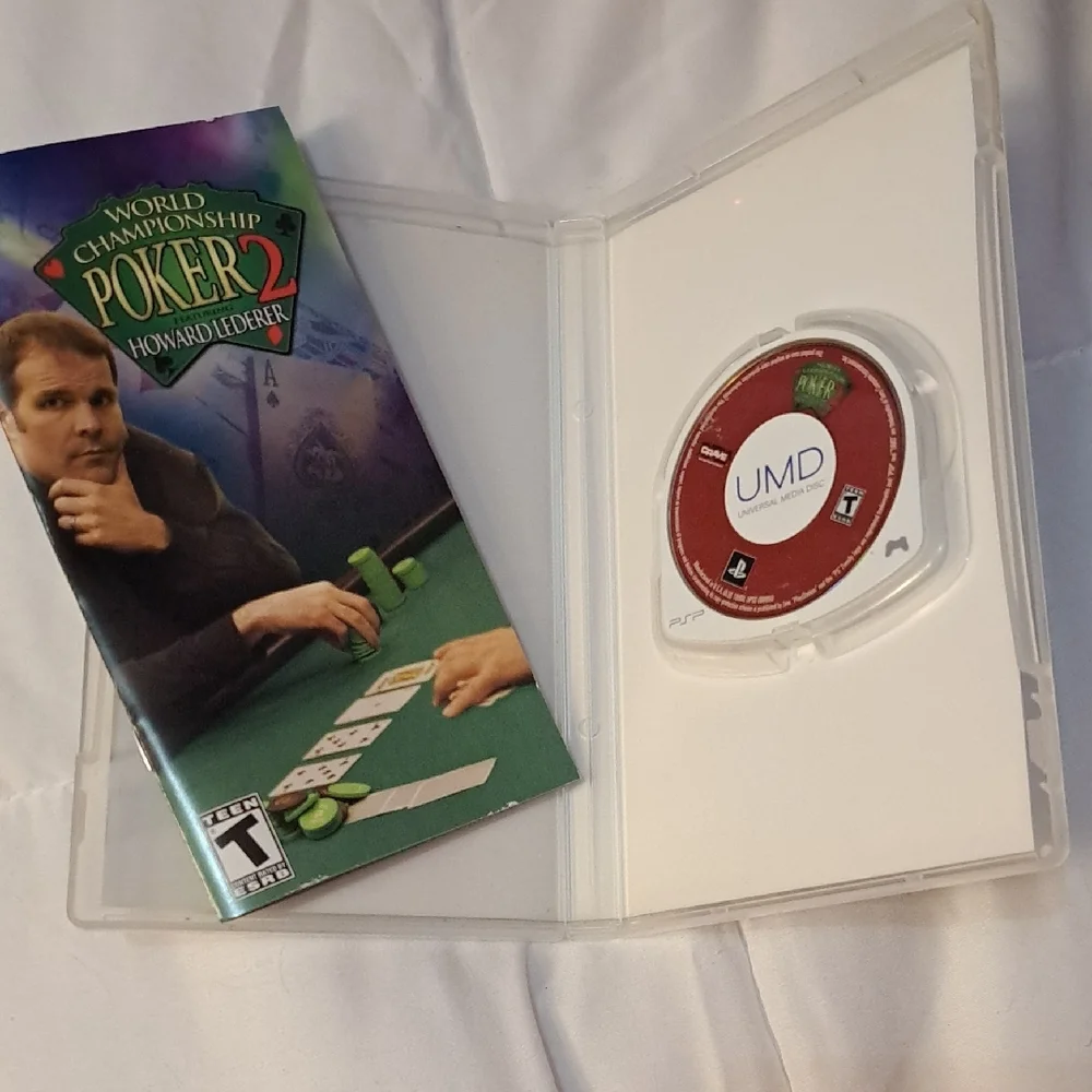 World Championship Poker 2 for PSP - Black and Green